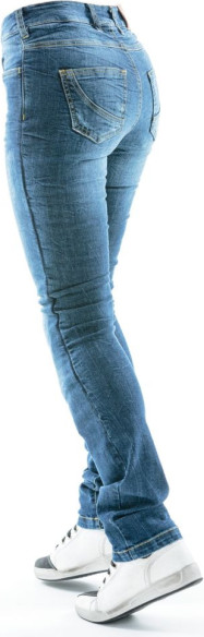 Jeans Moto Dama Karen Iron Blue