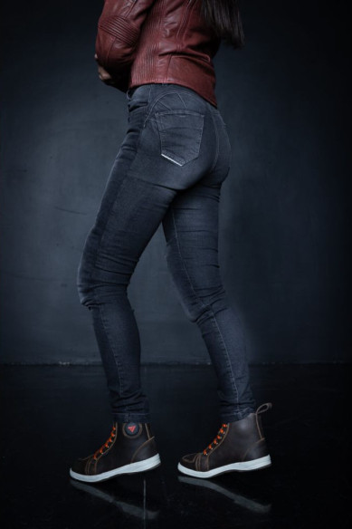 Jeans Moto Dama Kim Black