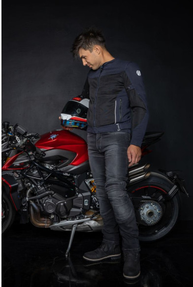 Jeans Moto Max Evo Dark Grey