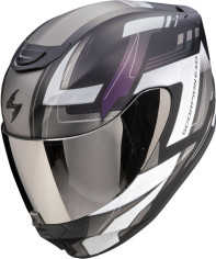 Casca Moto Full-Face/Integrala Exo-391 Captor Matt Black/White/Chameleon 2024