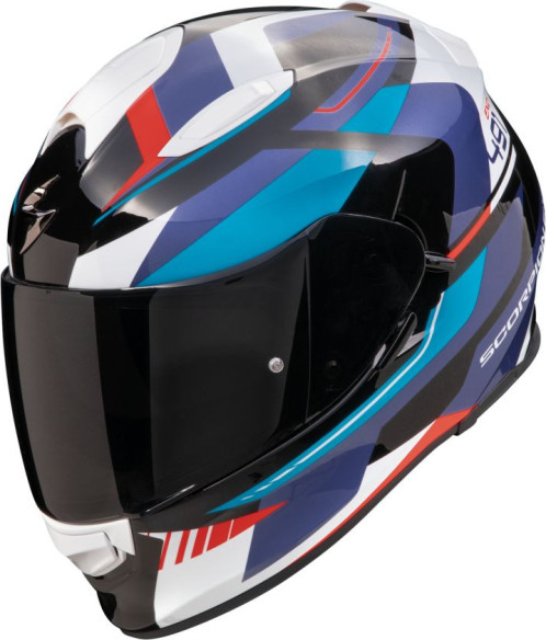 Casca Moto Full-Face/Integrala Exo-491 Abilis Black/Blue/Red 2024