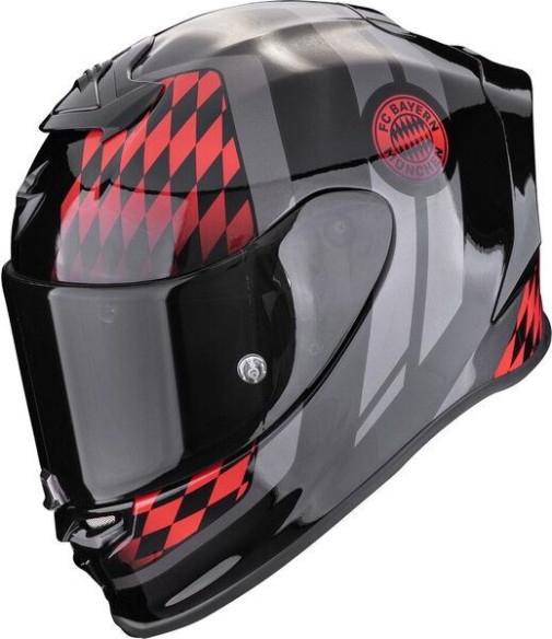 Casca Moto Full-Face/Integrala Exo-R1 Evo Air Fc Bayern Black/Grey/Red 2024