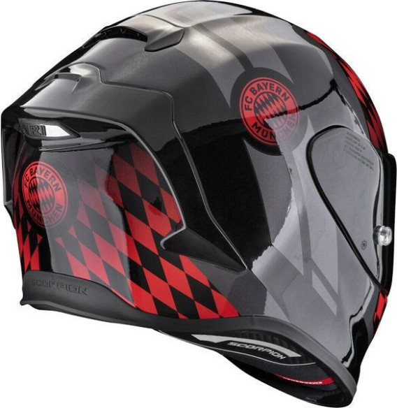Casca Moto Full-Face/Integrala Exo-R1 Evo Air Fc Bayern Black/Grey/Red 2024