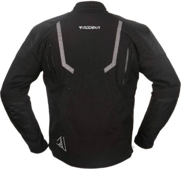 Geaca Moto Textila Yannik Air Black/White