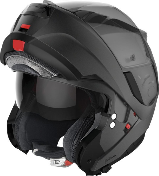 Casca Moto Flip-Up N100-6 Classic N-Com Flat Vulcan Grey 24