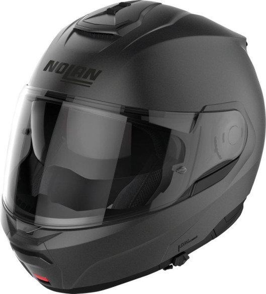 Casca Moto Flip-Up N100-6 Classic N-Com Flat Vulcan Grey 24