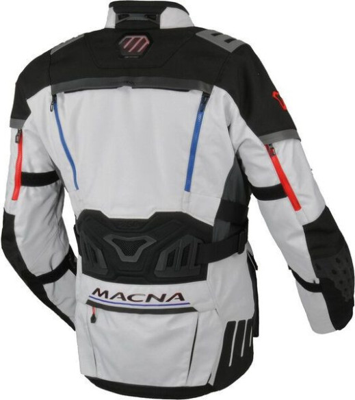 Geaca Moto Textila Touring/Adventure WP CHIEFTANE White/Red/Blue