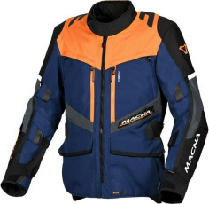 Geaca Moto Textil WP DOMANE Blue/Black/Orange