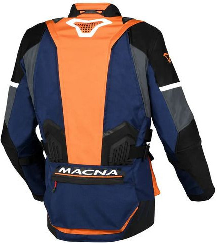 Geaca Moto Textil WP DOMANE Blue/Black/Orange