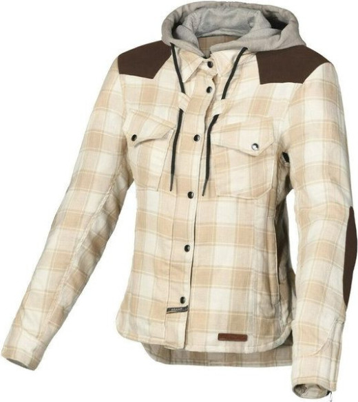 Hanorac Moto Textil Dama INLAND Beige/Brown