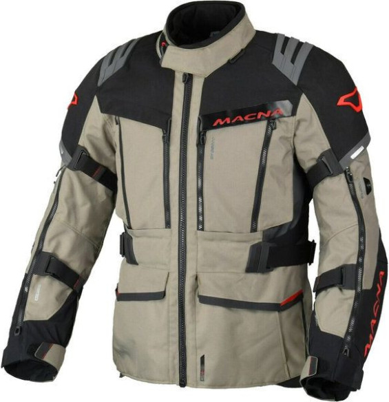 Geaca Moto Textil WP CHIEFTANE Beige/Black