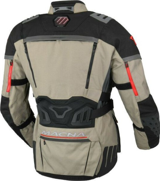 Geaca Moto Textil WP CHIEFTANE Beige/Black