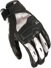 Manusi Moto Piele/Textil HAROS Black/Desert Camo