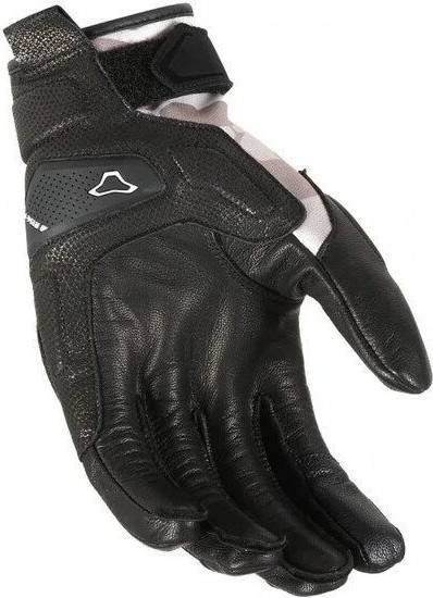 Manusi Moto Piele/Textil HAROS Black/Desert Camo
