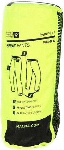 Pantaloni Ploaie Dama SPRAY Yellow Fluo
