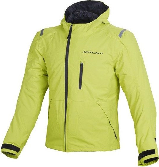 Geaca Moto Textil WP REFUGEE Yellow Fluo/Grey