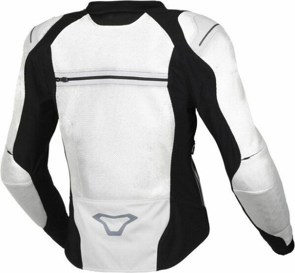 Geaca Moto Textil KORUS Light Grey/Black