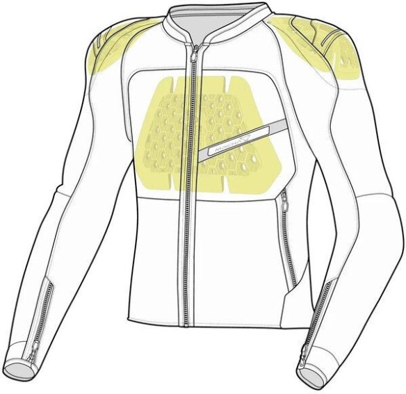Geaca Moto Textil KORUS Light Grey/Black