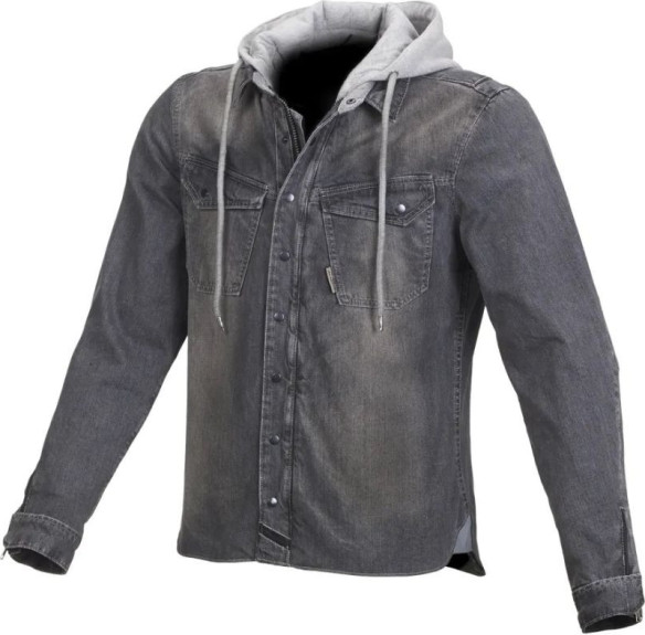 Geaca Moto Textil Denim WESTCOAST Grey