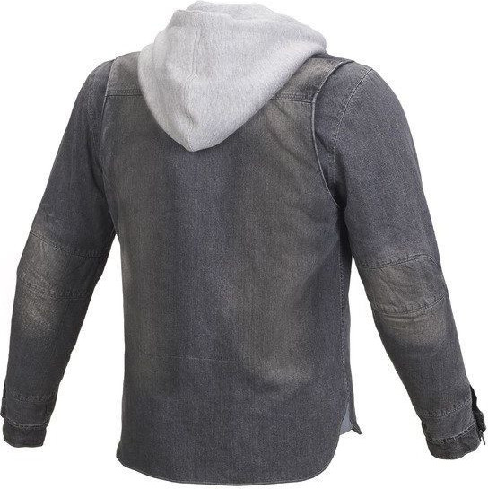 Geaca Moto Textil Denim WESTCOAST Grey