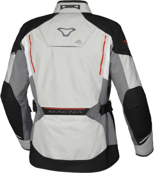 Geaca Moto Textila Touring/Adventure WP MUNDIAL Grey/Black/Red