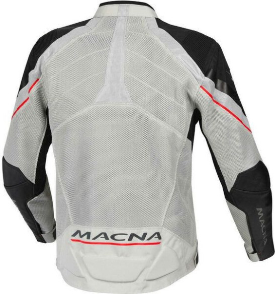 Geaca Moto Tetila FOXTER Grey/Black/Red