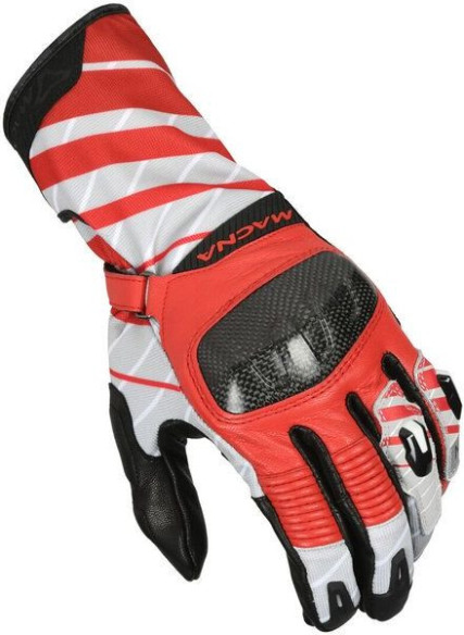 Manusi Moto Textil/Piele KROWN Grey/Black/Red