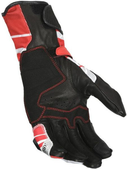 Manusi Moto Textil/Piele KROWN Grey/Black/Red