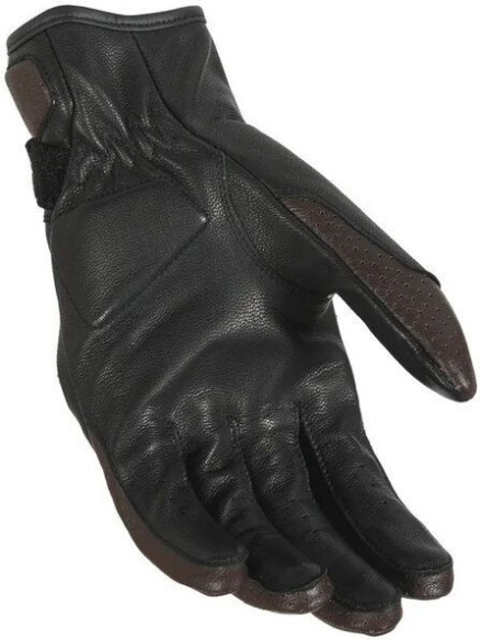 Manusi Moto Piele BOLD Brown/Black