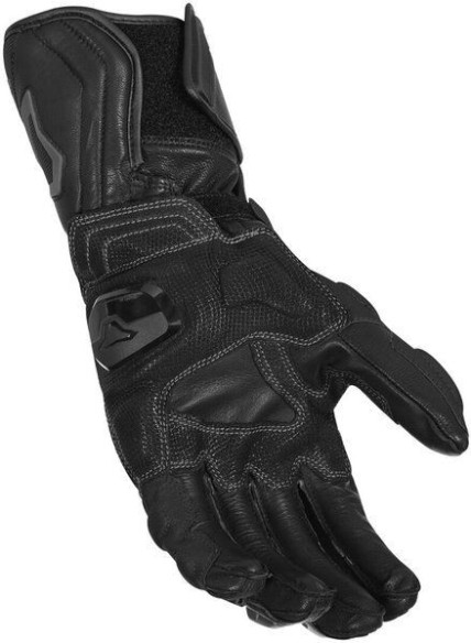 Manusi Moto Piele POWERTRACK Black