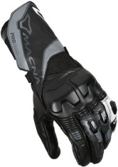 Manusi Moto Piele PROTEGO Black/Grey