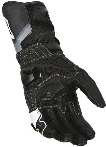 Manusi Moto Piele PROTEGO Black/Grey