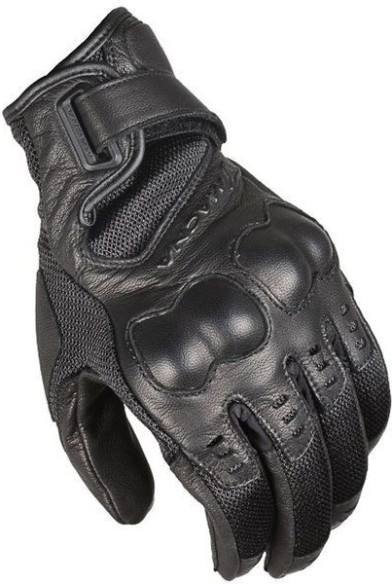 Manusi Moto Piele BOLD AIR Black