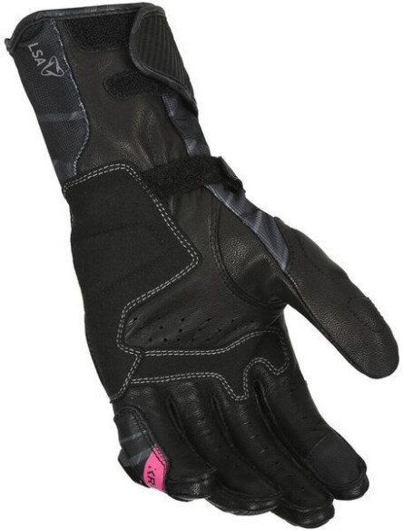 Manusi Moto Textil Dama KROWN Black