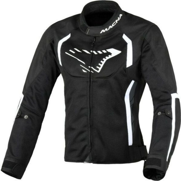 Geaca Moto Tetila Dama GRISCA Black/White