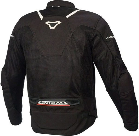 Geaca Moto Textil HURRACAGE Black/White