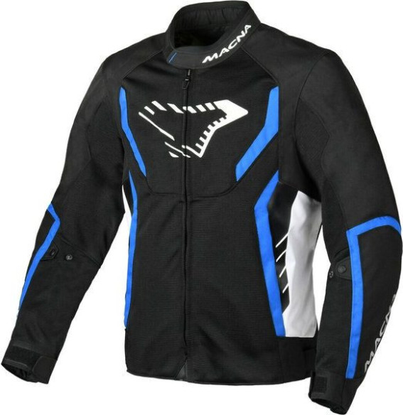 Geaca Moto Tetila GRISCO Black/White/Blue