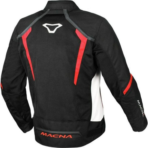 Geaca Moto Tetila GRISCO Black/White/Red