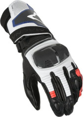 Manusi Moto Piele THANDOR Black/White/Red