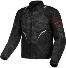 Geaca Moto Textil WP ADEPT Black/Black Camo/Red