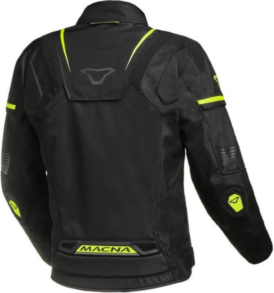 Geaca Moto Textil WP ADEPT Black/Yellow Fluo