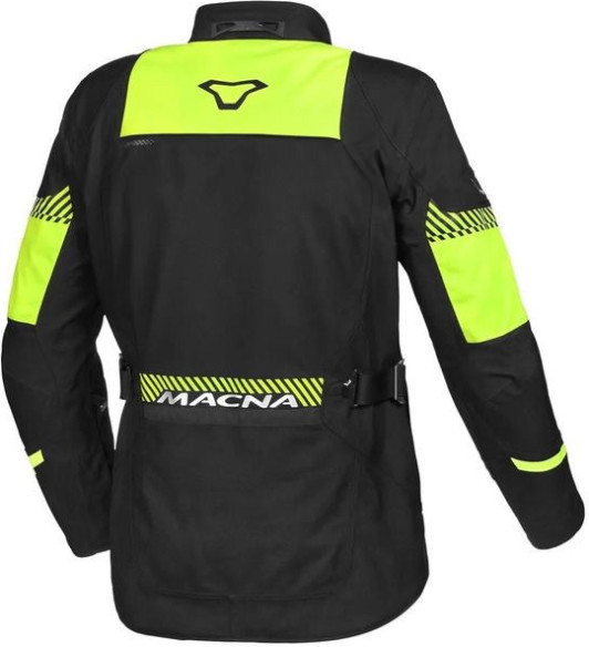 Geaca Moto Textil Touring/Adventure WP ASPIRE Black/Yellow Fluo