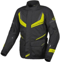 Geaca Moto Textil Touring RANCHER Black/Yellow Fluo