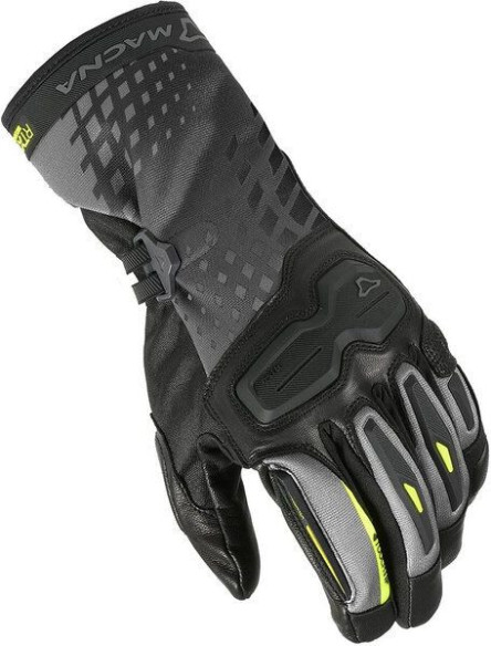 Manusi Moto Textil WP TERRA RTX Black/Yellow Fluo
