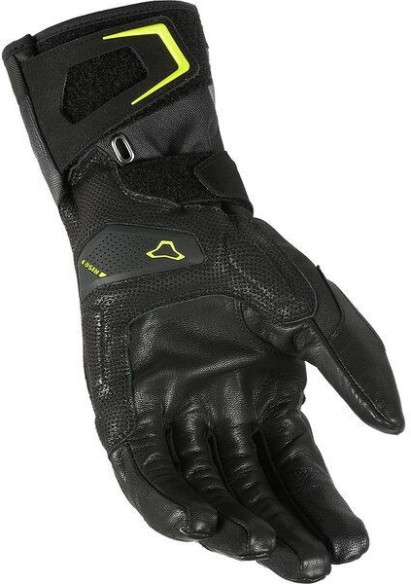 Manusi Moto Textil WP TERRA RTX Black/Yellow Fluo