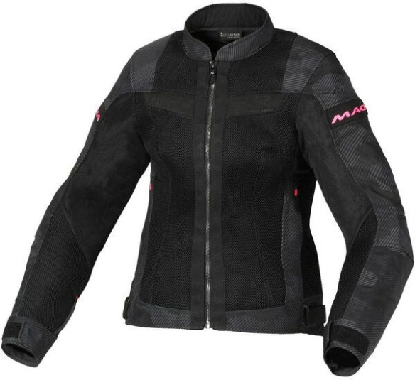 Geaca Moto Textil Dama VELOTURA Black/Grey