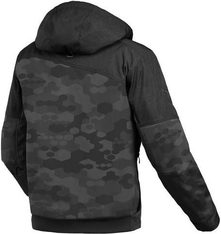 Geaca Moto Tetila WP RACOON Black/Grey Camo