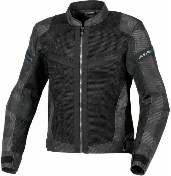 Geaca Moto Textil Dama VELOTURA Black/Grey Camo
