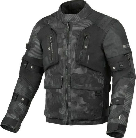 Geaca Moto Textil WP HIGERA Black/Grey Camo