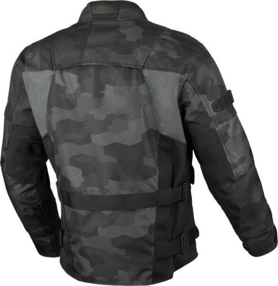 Geaca Moto Textil WP HIGERA Black/Grey Camo